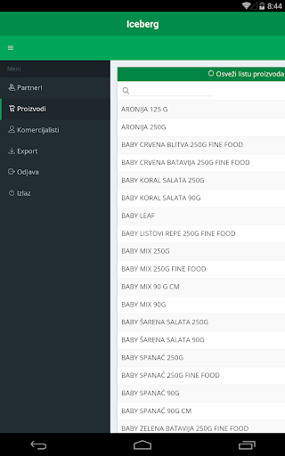 Iceberg Merchandiser Screen 2