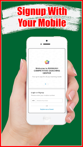 RAMAIAH COMPETITIVE COACHING Screen 2
