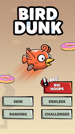Android application Bird Dunk screenshort