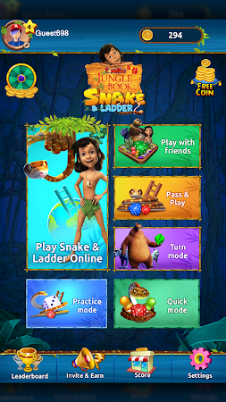 Game screenshot Snake and Ladders Jungle Book mod apk