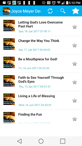Android application Daily Devotional - Joyce Meyer screenshort