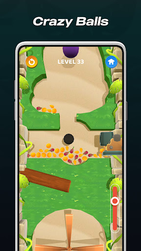 Android application Crazy Balls : Fruit Farming screenshort