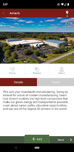 Screenshot of Experience Robertson County
