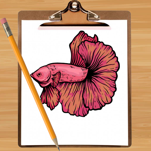 How to Draw Betta Fish Easy - Apps on Google Play