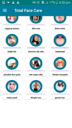 Total Face Care Screen 3