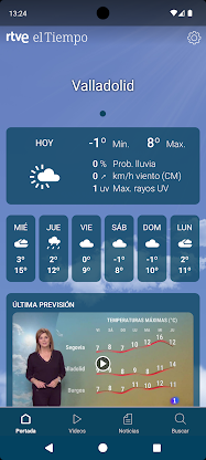 RTVE el Tiempo screenshot 1