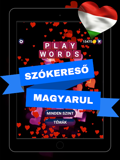 Playwords: Szókirakós Magyarul Screenshot