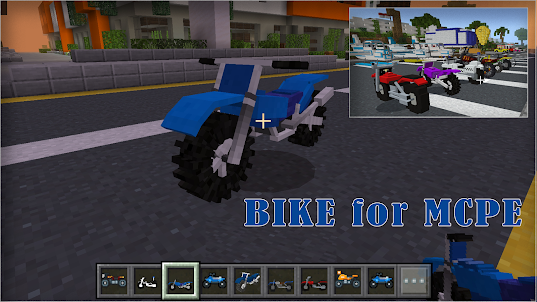 Bike Motor Mod for Minecraft