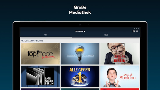 ProSieben u2013 Kostenloses Live TV und Mediathek Varies with device APK screenshots 21