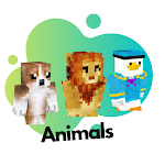 Cover Image of Tải xuống Skin Animals for Minecraft Poc  APK