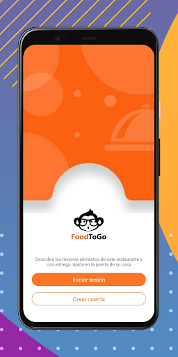 Android application FoodToGo screenshort