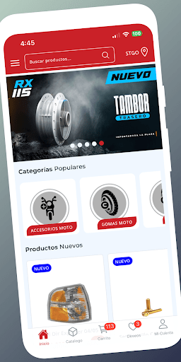 La Plaza App Screen 2