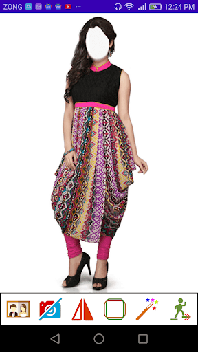 Android application Dhoti Style Kurti Fashion screenshort