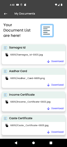 Bestind School APP Screen 2
