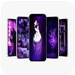 Cover Image of Download beautiful purple wallpaper  APK