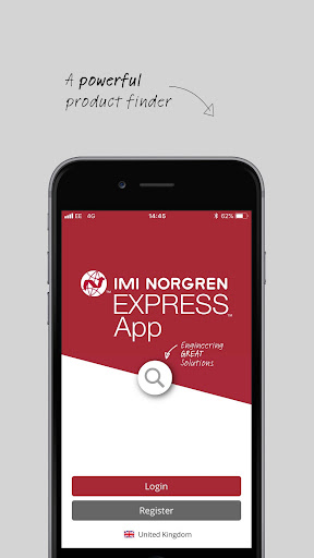 Android application IMI Norgren Express screenshort