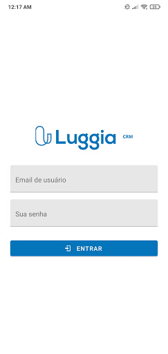 Android application Luggia CRM screenshort