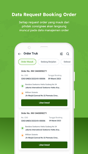 gKargo Trucking Screen 2