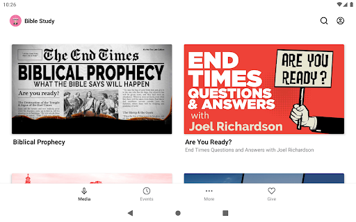 Screenshot of Women's Bible Study