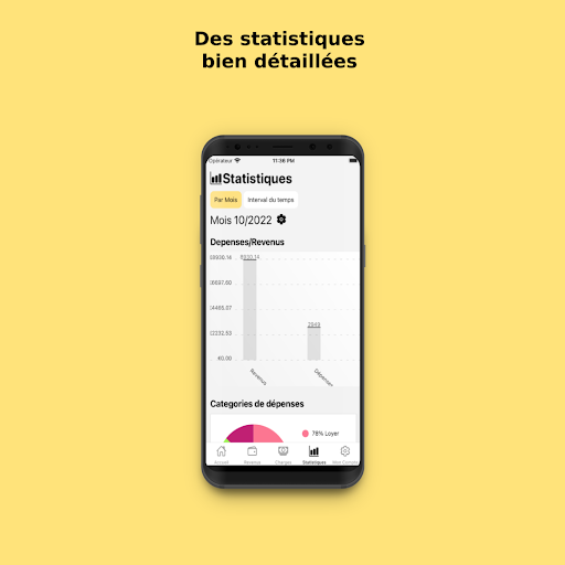 Mes dépenses - gestion budget Screen 3