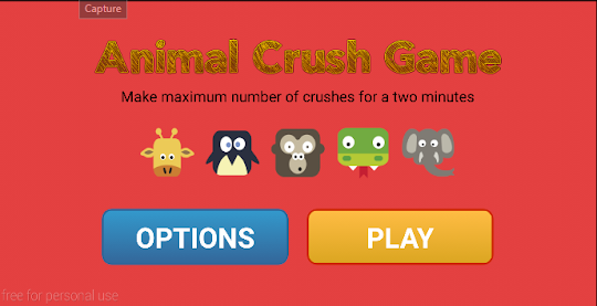 Animal Crush Game