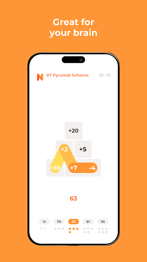 Number Salad: a daily puzzle screenshots 2