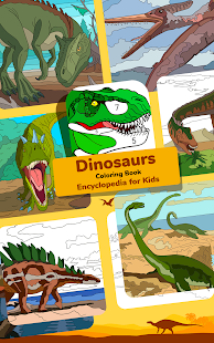 Dinosaur Coloring Book u2013 Encyclopedia for Kids 1.1.6 APK screenshots 9