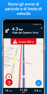 ViaMichelin : GPS, Itinerario Screenshot