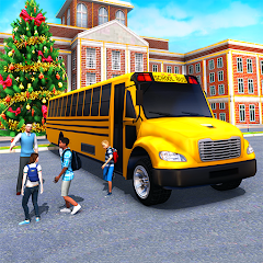 School Bus Simulator Driving Mod apk versão mais recente download gratuito