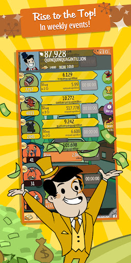 AdVenture Capitalist: administración inactiva del dinero