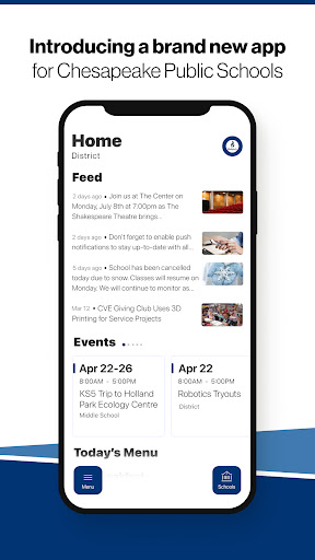 Android application Chesapeake Public Schools screenshort