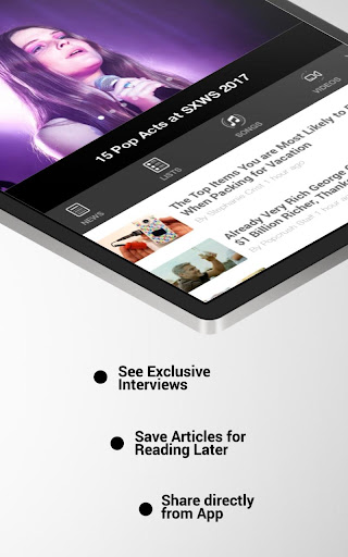 Screenshot of PopCrush - Music & Celebs News