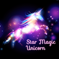 Симпатичные обои Star Magic Unicorn