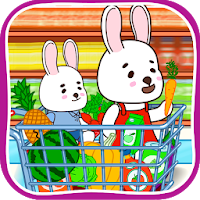 Аниме кролик: Детский супермаркет