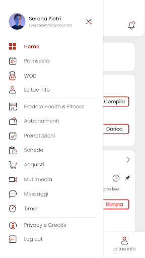 Freddie health e fitness Screen 3