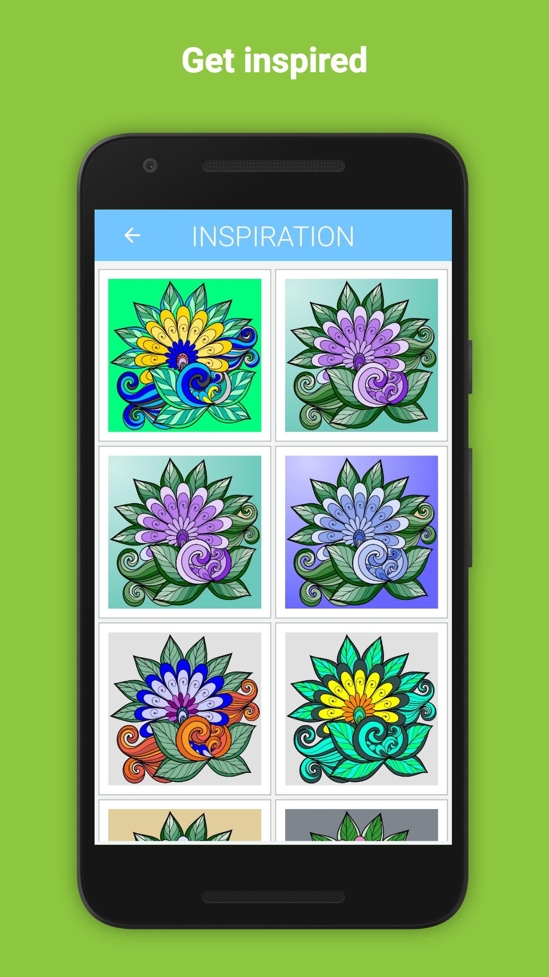 Android application Colorify: Free Coloring Book screenshort