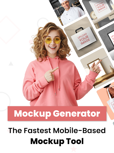 Screenshot of Mockup Creator, T-shirt Design