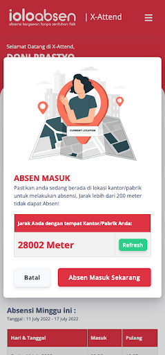 AbsensiHDN Screen 2