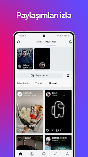 Android application Wibty screenshort