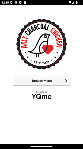Android application Akly Charcoal Chicken screenshort