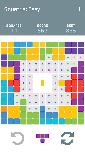 Android application Squatris screenshort