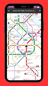 Captura 5 Mapa del metro de Viena 2023 android