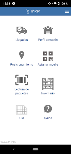 Altia Control Tower Warehouse Screen 2