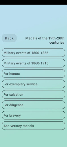 Medals and orders RI Screen 2