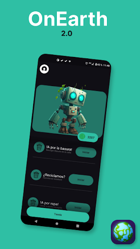 Android application OnEarth 2.0 screenshort