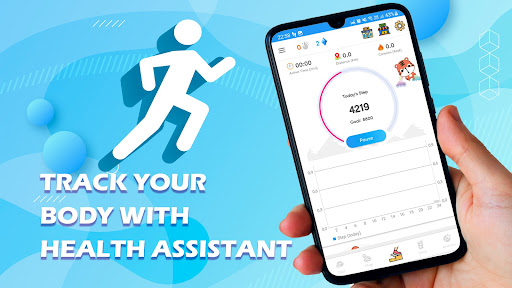 Android application Step Counter: Health Assistant screenshort