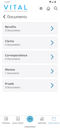 Vital Insurance Services Screen 3