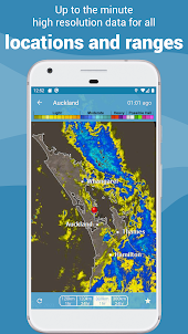 Rain Radar New Zealand - MetSe
