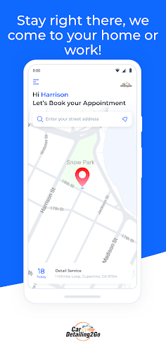 Android application CarDetailing2G0 screenshort