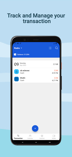 Money Manager Budget & Expense Screen 2